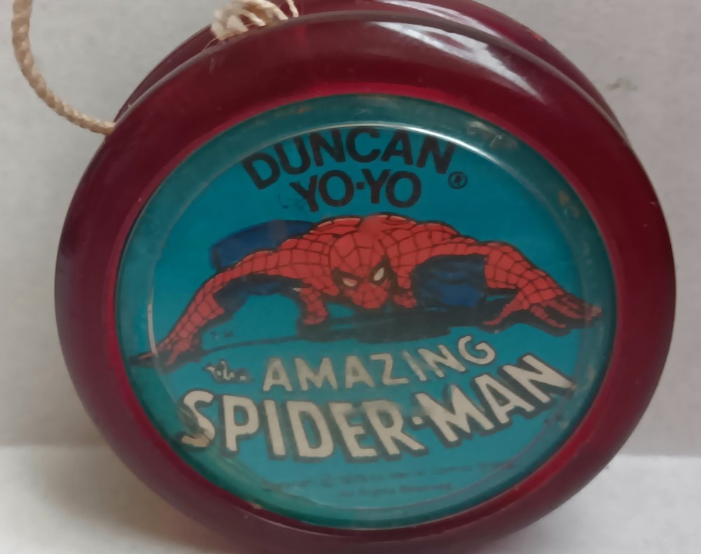 1978 SPIDERMAN DUNCAN YO-YO