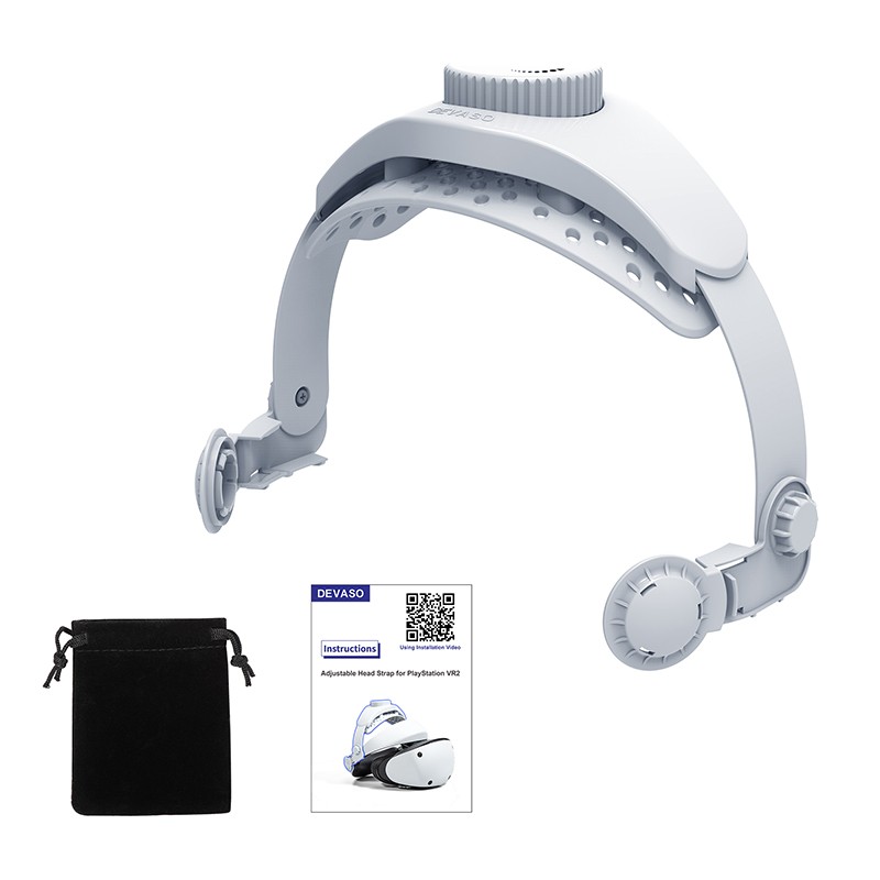 Adjustable Head Strap for PlayStation VR2 Headset Headband Replace Accessories