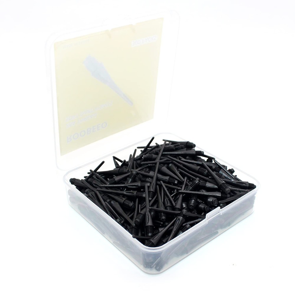 2BA Thread Plastic Tip Dart Points 300 Pack Soft Dart Tips Replacement Dart A...