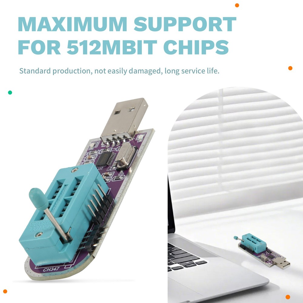 CH347 High Speed Programming Module 24 EEPROM 25 SPI FALSH Support 7817