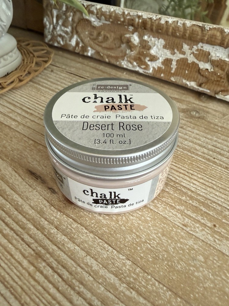 Desert Rose Chalk Paste Redesign with Prima