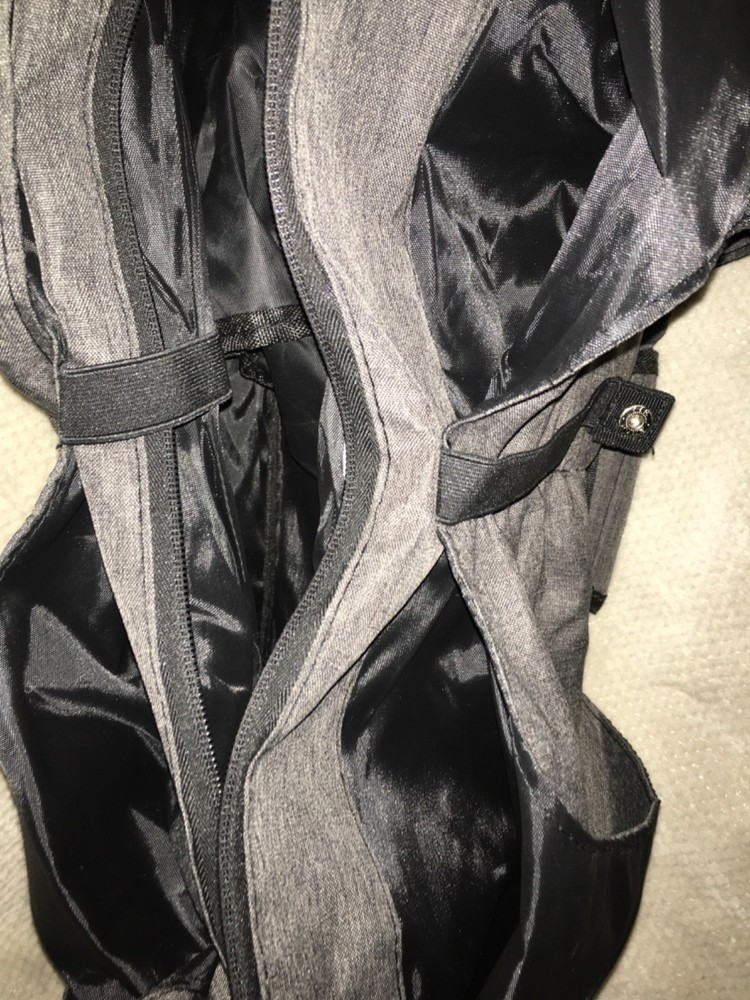 Dark grey 2 piece Gym bag