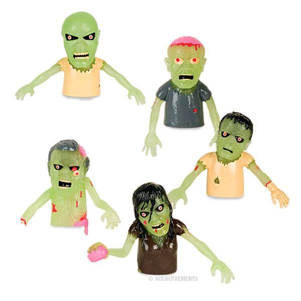 GLOW FINGER ZOMBIES - 5 Piece Set