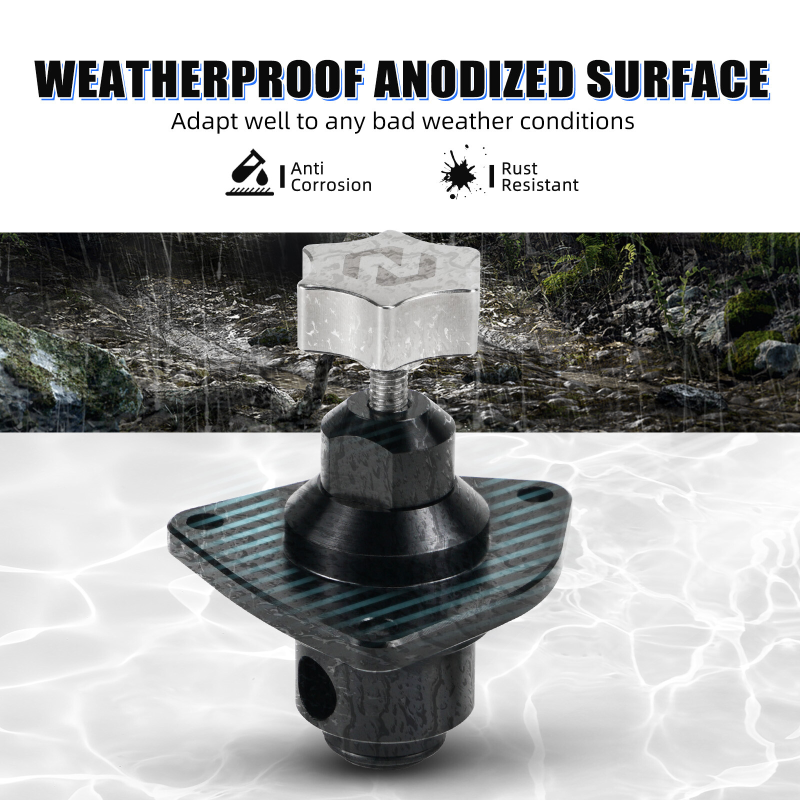NICECNC Manual Idle Air Control Valve Adjuster For Yamaha YFZ450R 2009-2025