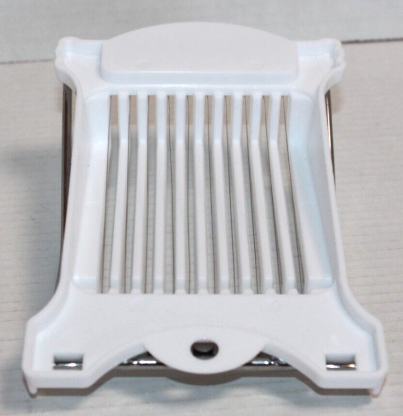 Extra Large White Plastic Egg Mushroom Slicer