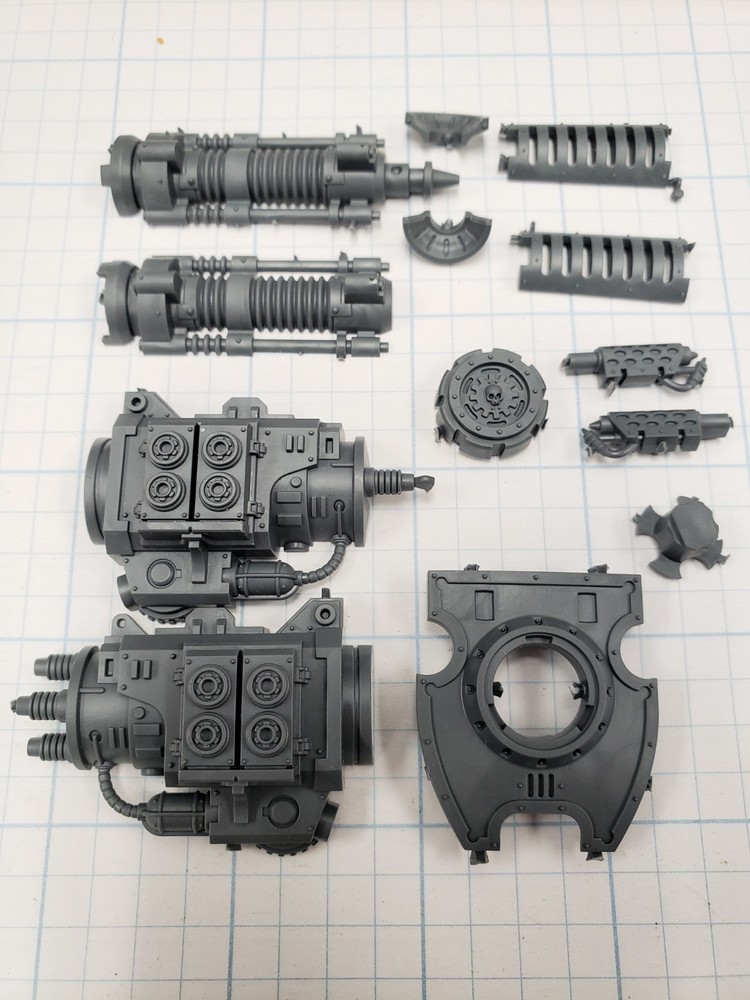 40k Imperial Knights Bits Questoris Defender Conversion Beam Obliterator E01