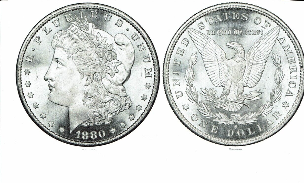 1880-S MORGAN DMPL BU +++++