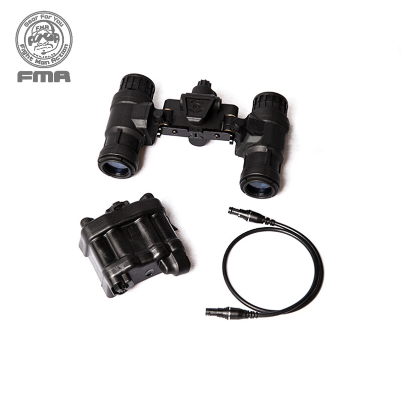 FMA Airsoft Binocular Helmet NVG PVS31 Dummy with Light Function Tactical Gear
