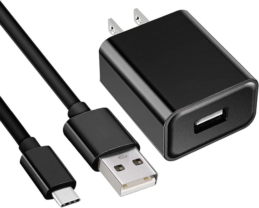 Doorbell Camera Charger Cable Charging Compatible with Black