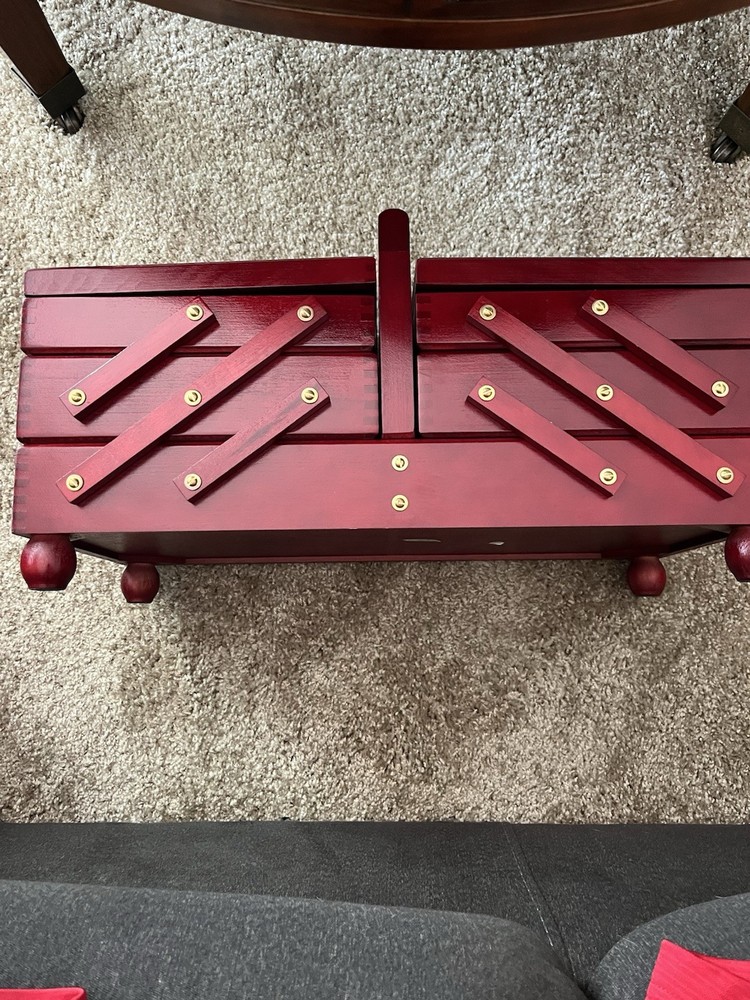Accordian Sewing Box