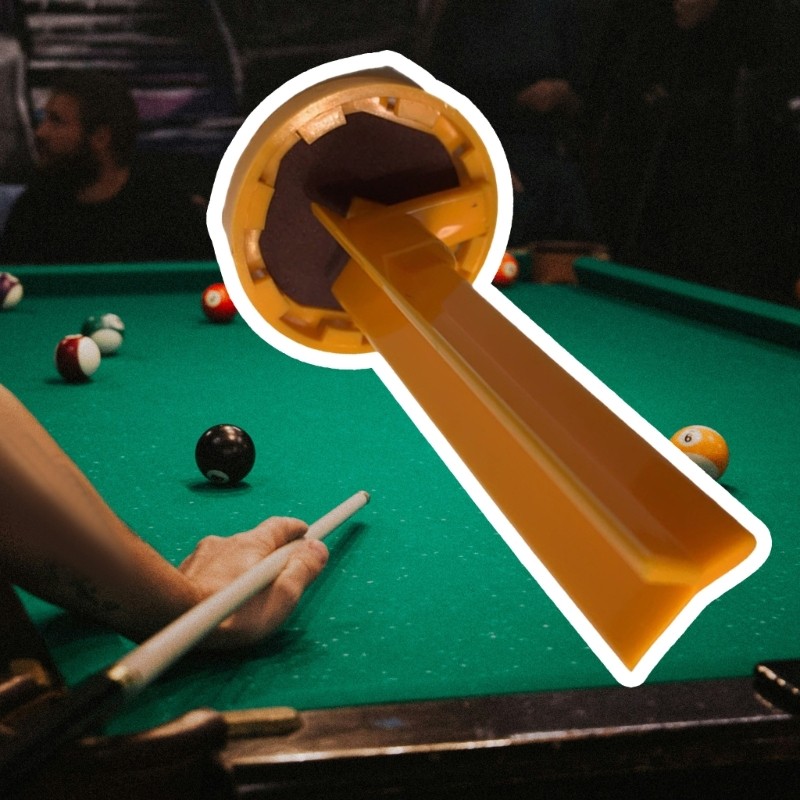 Ergonomic Pool Cue Tip Shaper Tool Multifunctional Billiard Sharpener Tool