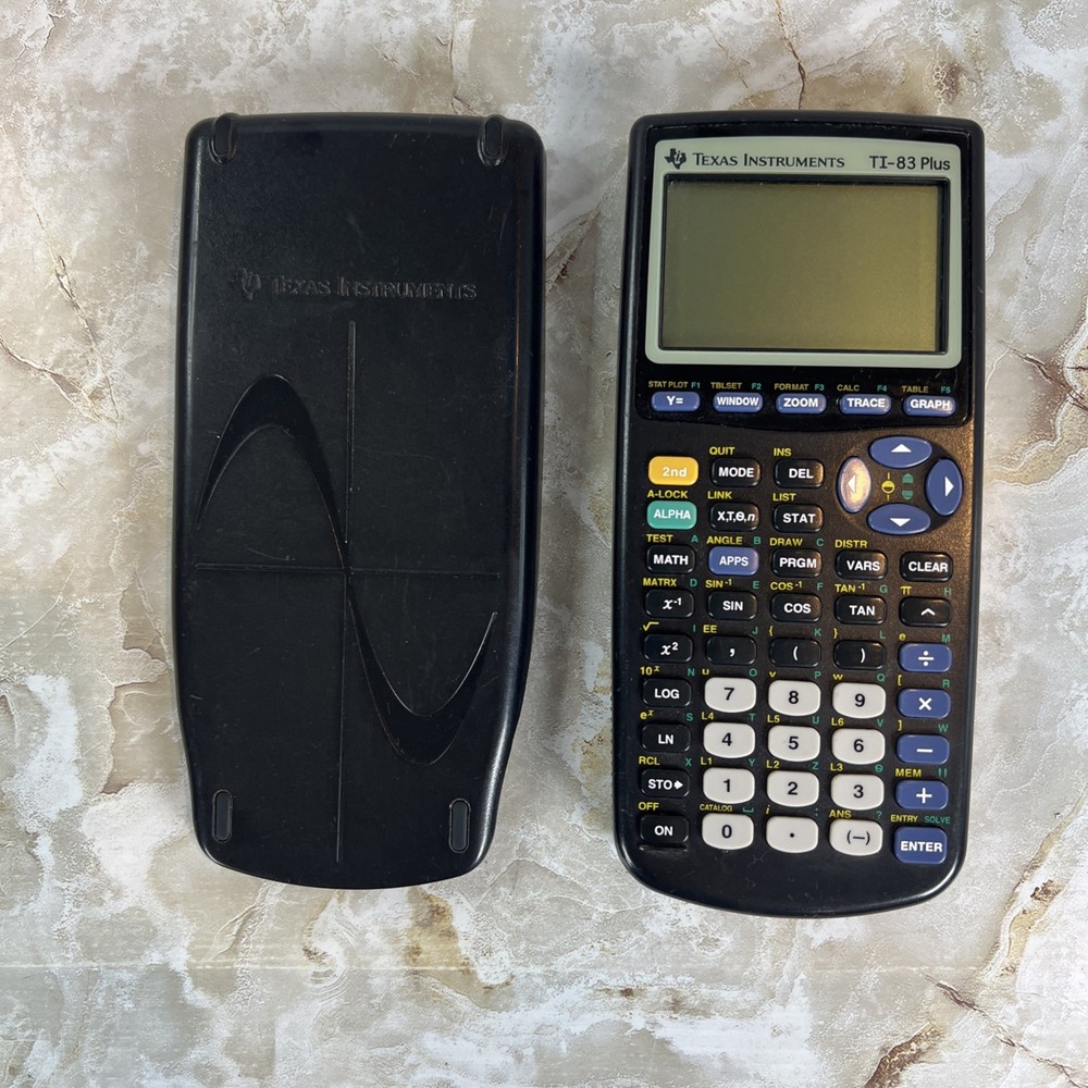 Texas Instruments TI-83 Plus Graphing Calculator TESTED & WORKS *Free Ship*