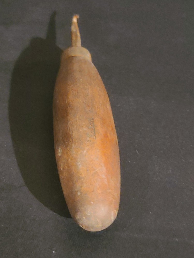 Antique Wood Handle Crochet Hook (B)