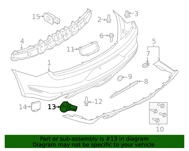 Genuine Ford Sensor GT4Z15K859AAPTM