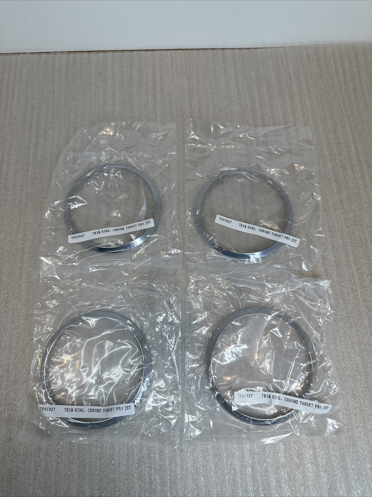 JACUZZI TP78827 4 Jet Ring Trim Kit in Chrome