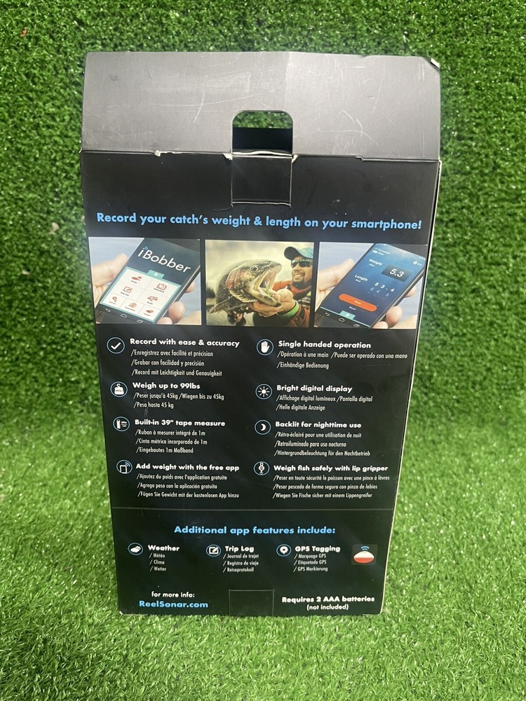 iBobber Bluetooth Scale with Fish Gripper