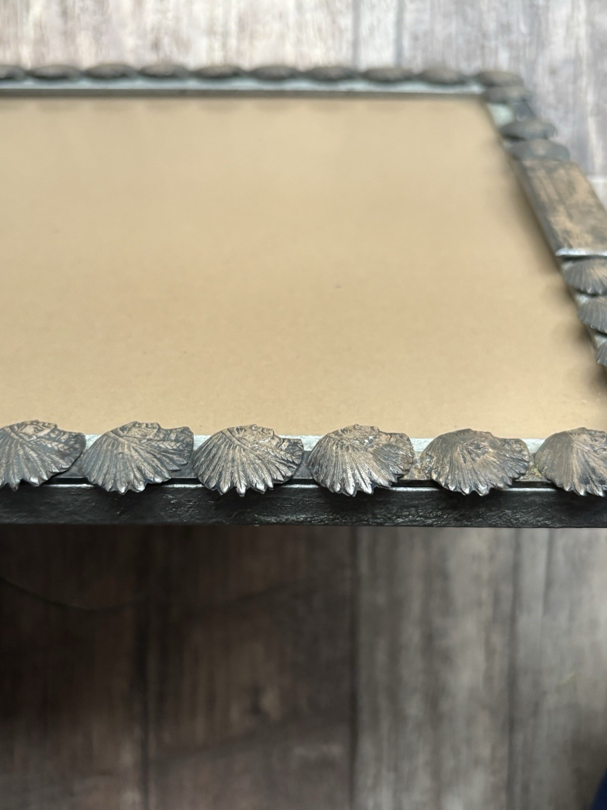 Vtg Rare 1959 Native American Chief Picture Photo Frame High Chief White Wolf