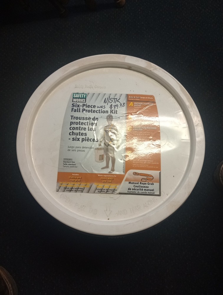 Six Piece Fall Protection Kit still unopened