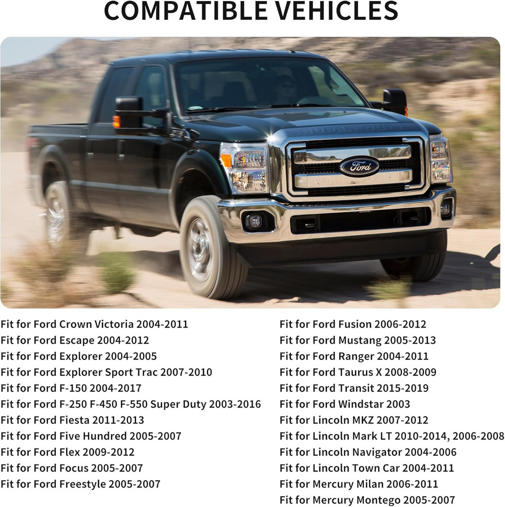 2-Pack Turn Signal Socket Pigtail Connector with Wire Harness Compatible with Fo