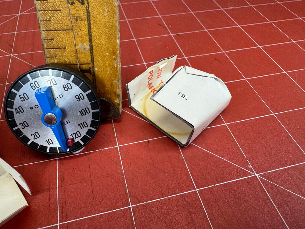 Vintage Polaroid Model 126 Development Timer with Original Box & Instructions.
