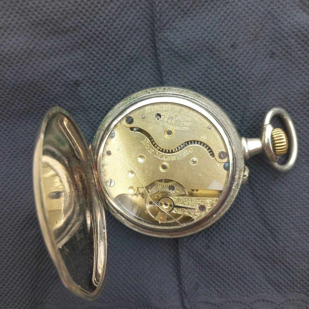 Antique Pocket Watch 'Moeri's Patent' Working