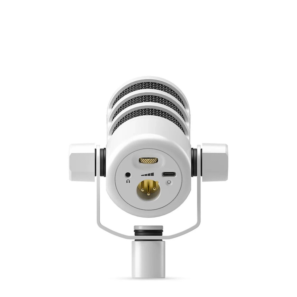 RODE PodMic USB Versatile Dynamic Broadcast Microphone, White