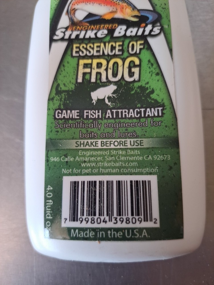 Engineered Strike Baits - Essence Of Frog - 4oz Bottle