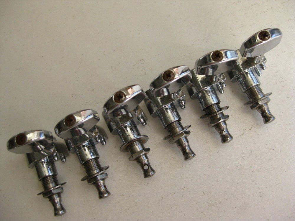 Vintage Kramer Jackson Guitar Inline Tuners Set for Project