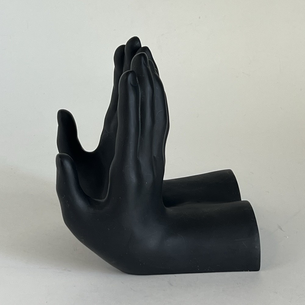 Hands Easel Black Book Frame Art Work Modern Art