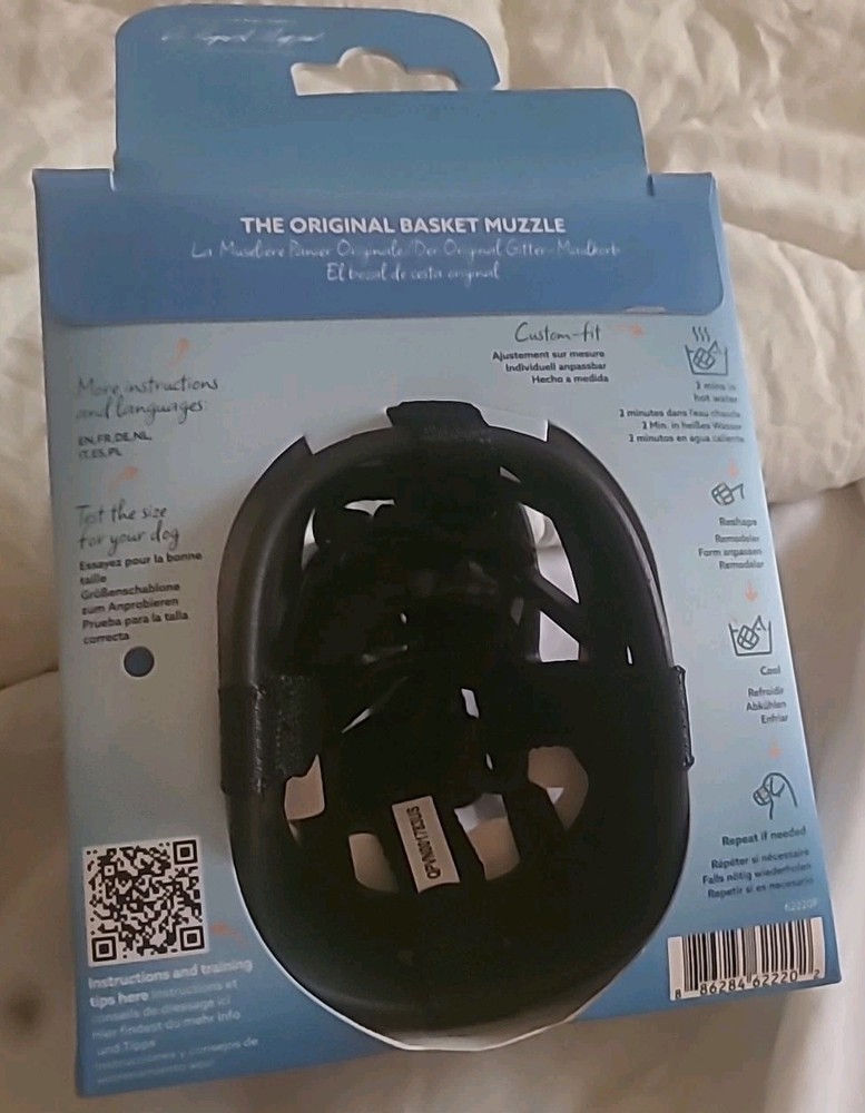 Baskerville Ultra Moldable Muzzle Size 2 Black