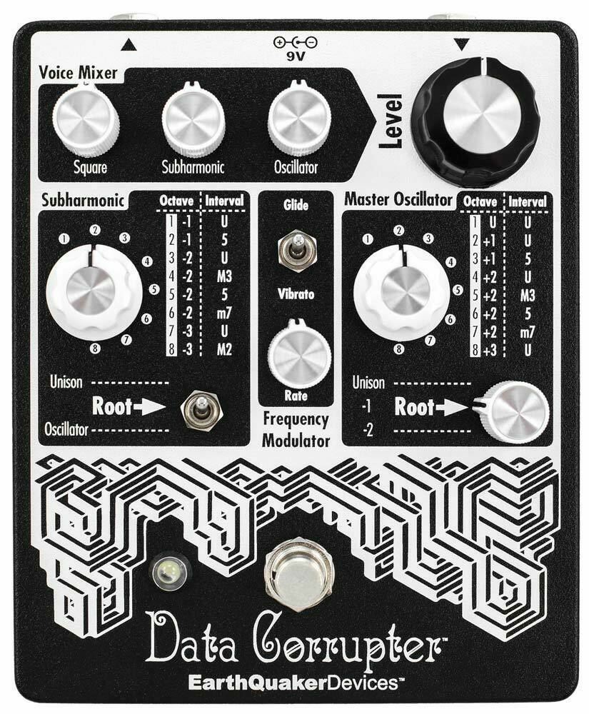 EarthQuaker Devices Data Corrupter Modulated Monophonic Harmonizing PLL