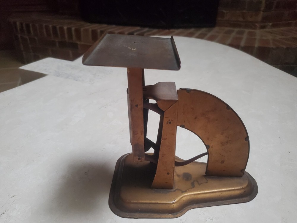 Vintage Metal Liberty Postal Scale