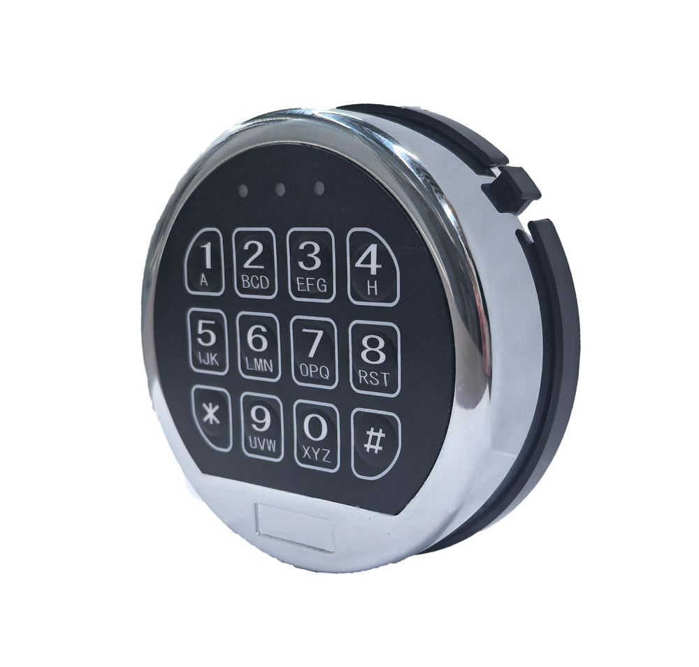 Gun Safe Lock Replacement Electronic Safe Lock with Solenoid Lock & 2 Master Key