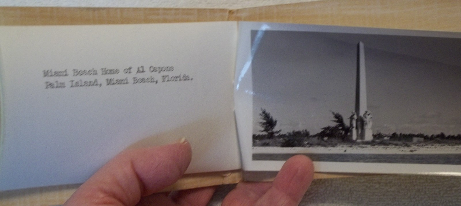 Photo Scenic Route Miss Miami Speed Boats Sightseeing BOOKLET Al Capones Home et