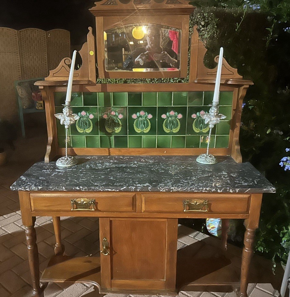 Dry washstand