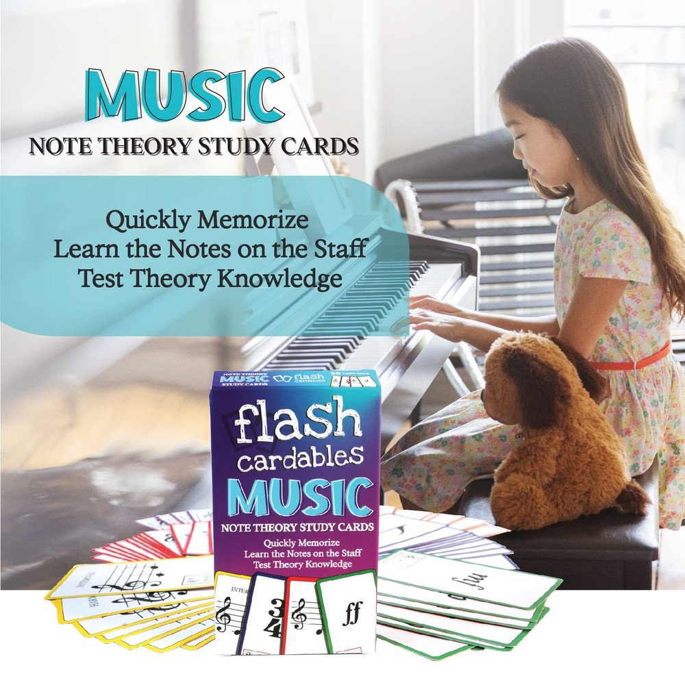 Premium Music Flash Cards
