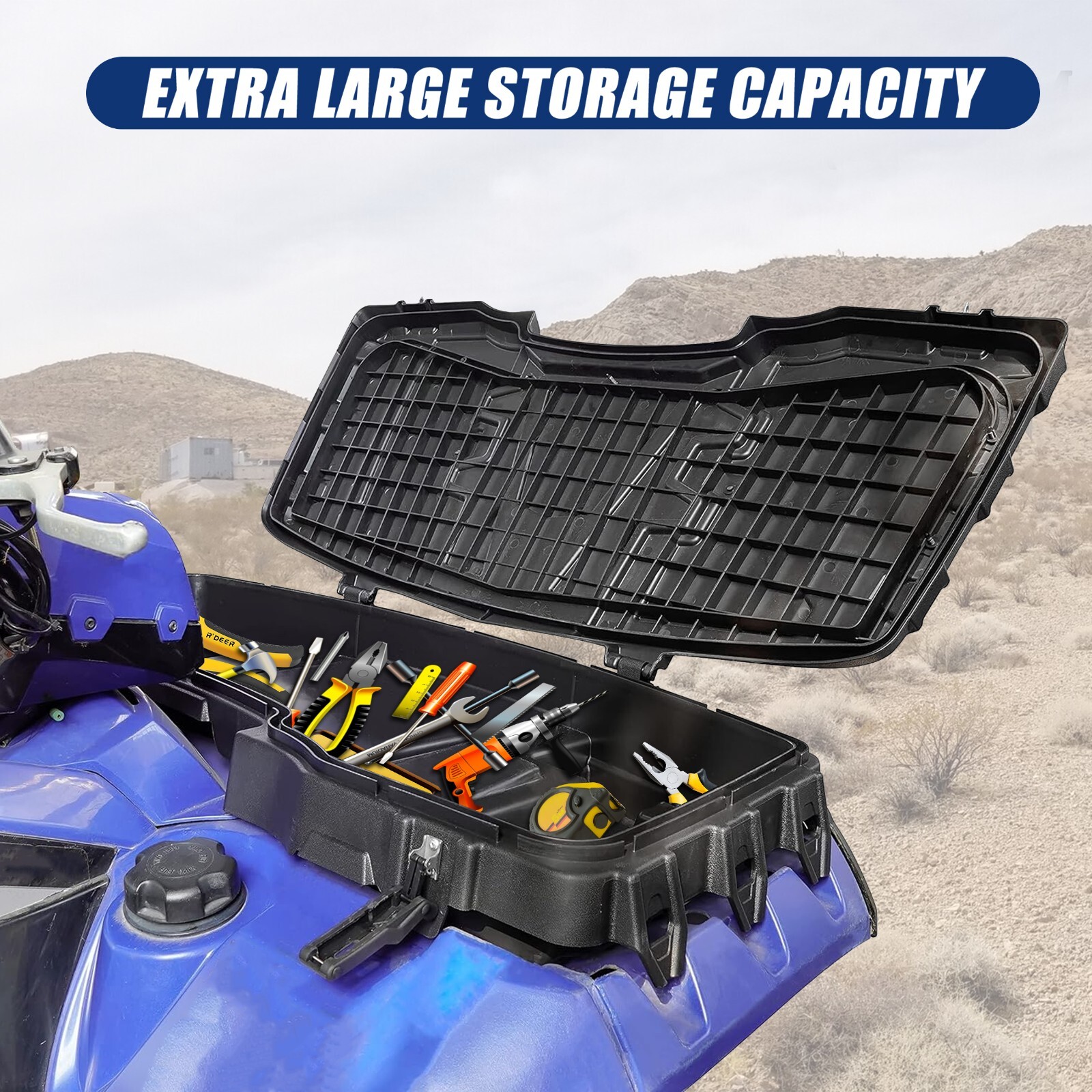 Front Cargo Storage Box Compatible with Polaris Sportsman 850/550,for 2877951