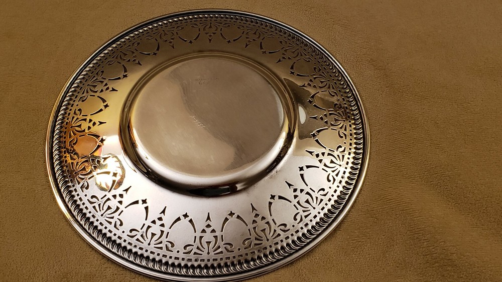 Silver 666 "Devil/Satan" Benedict Plate