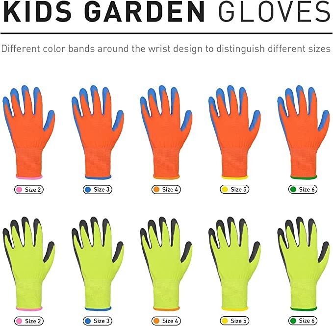 kid garden gloves