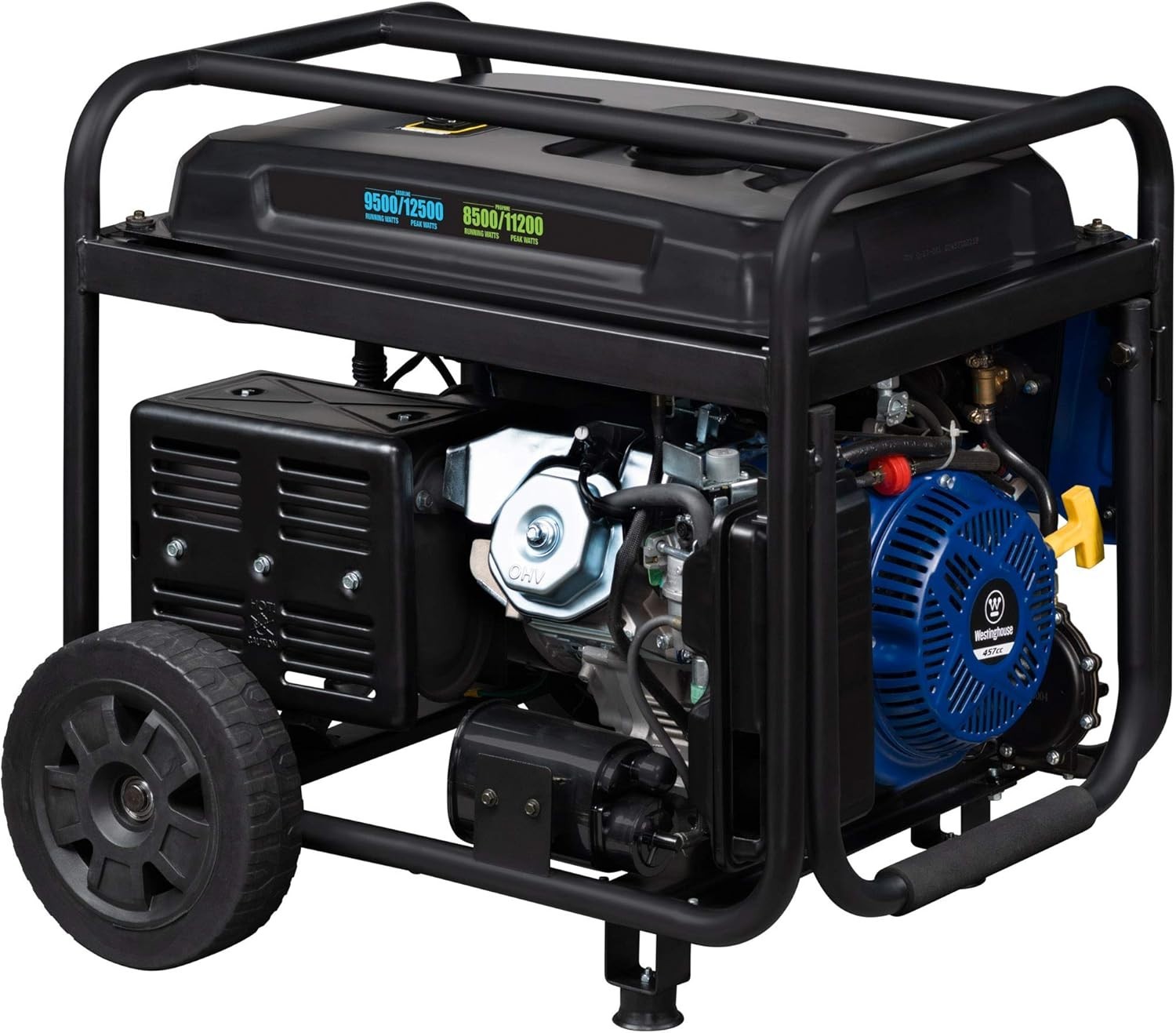 Westinghouse 12500 Watt Dual Fuel Home Backup Portable Generator, Remote Electri