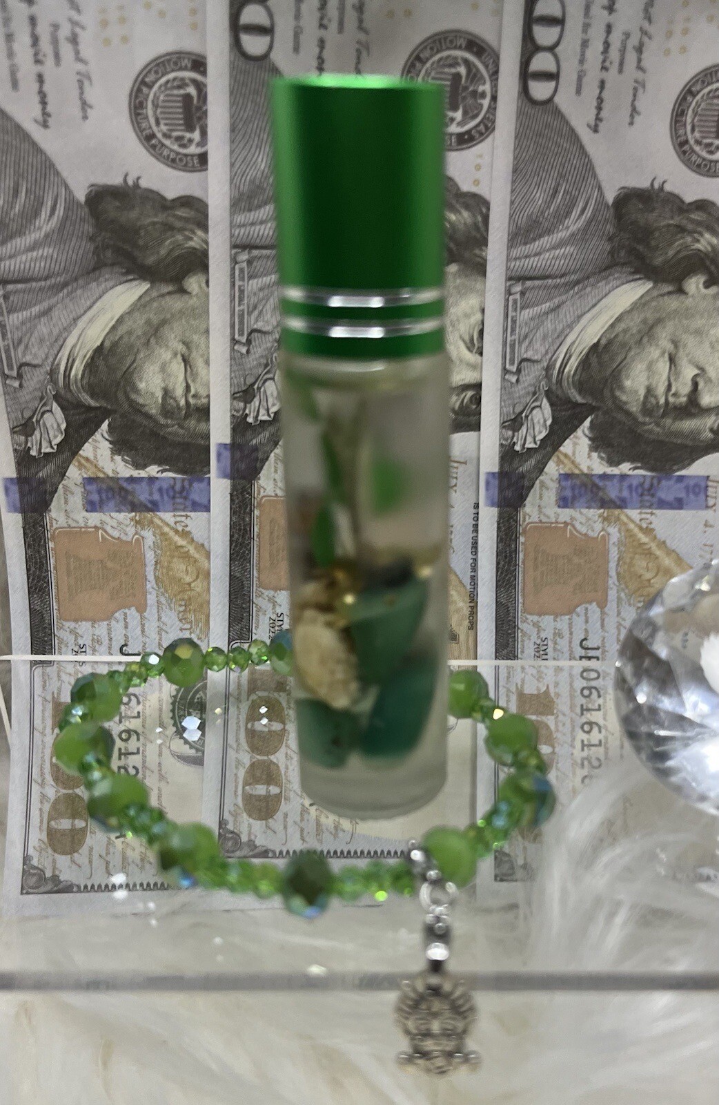 ✨”I’M RICH B*TCH”✨•Money Drawing•Conjure Spell Oil + TALISMAN•VOODOO•HOODOO