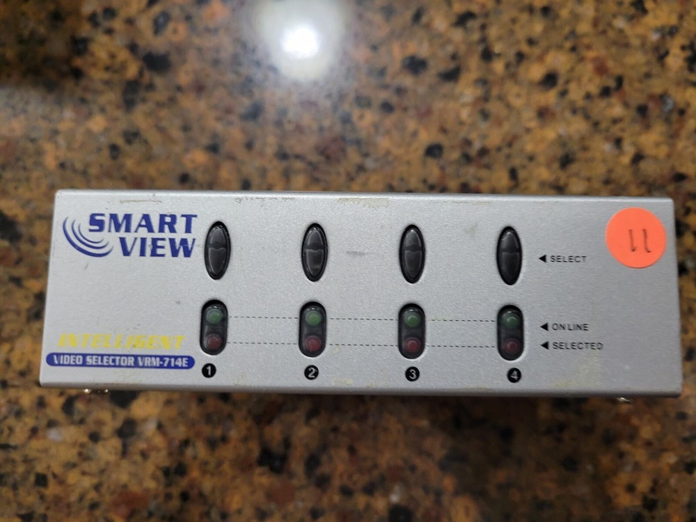 Smart View - Intelligent Video Selector VRM-714E with AC adapters