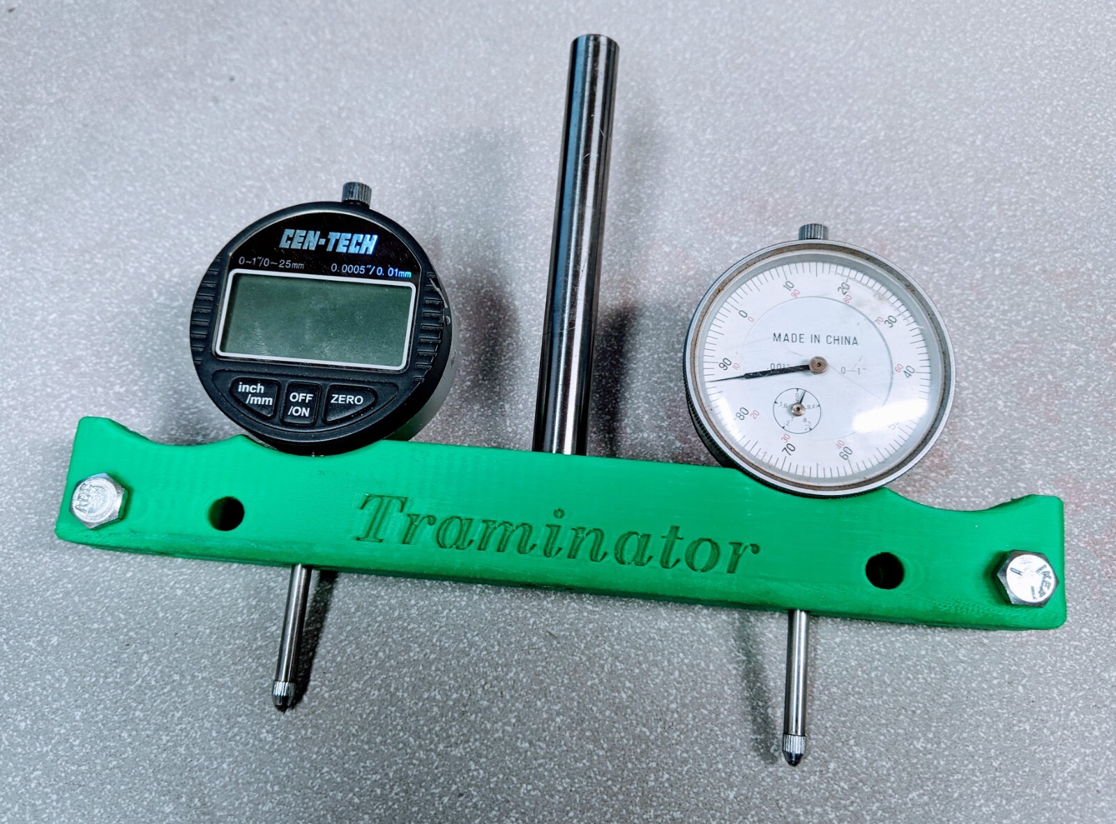 Traminator Spindle Square Tramming Tool 0.50" shank for mill drill press lathe