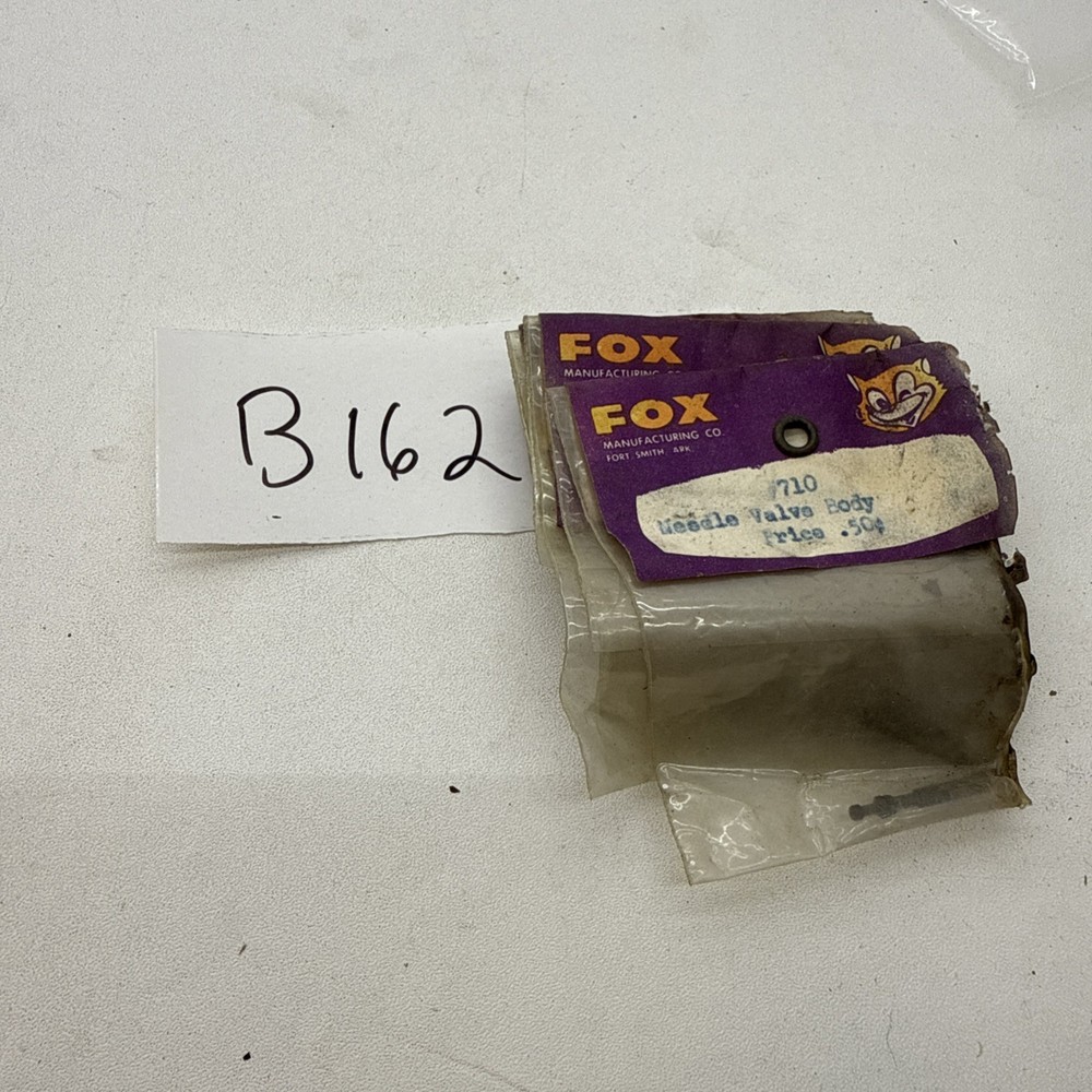 VINTAGE FOX 710 needle valve body FOX 07