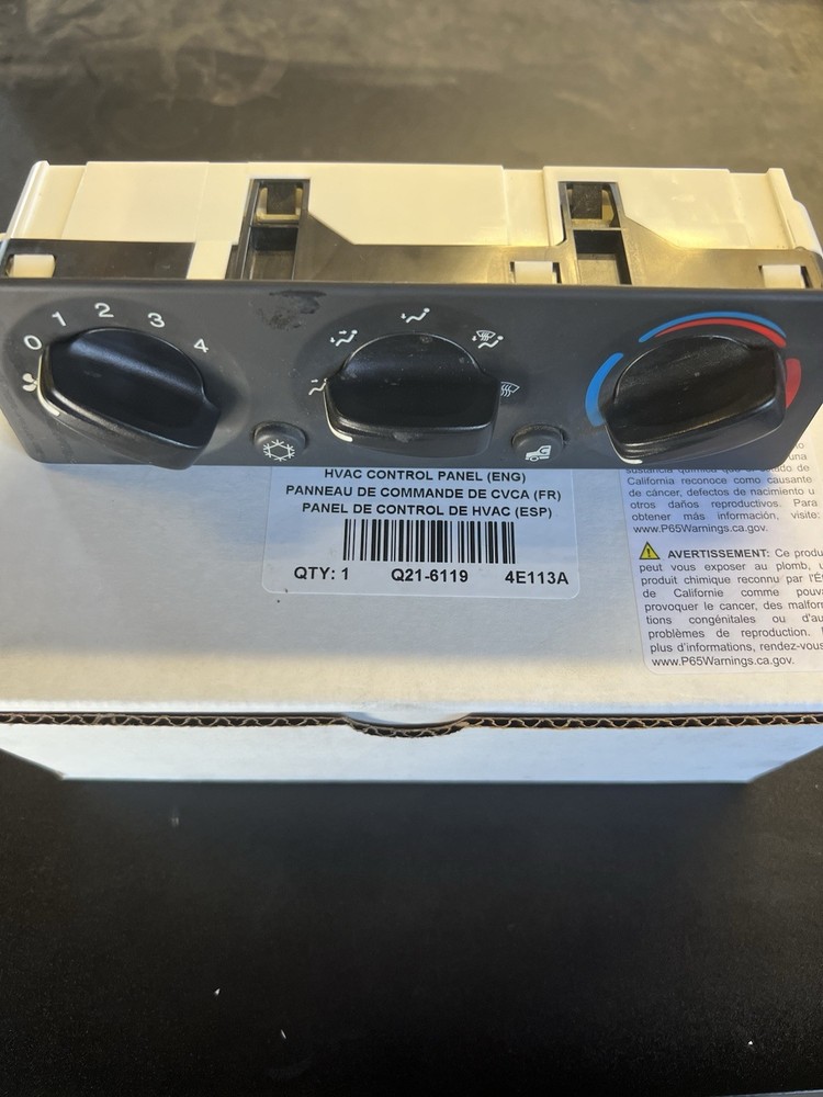 Peterbilt HVAC Controller Q21-6119 Oem Genuine