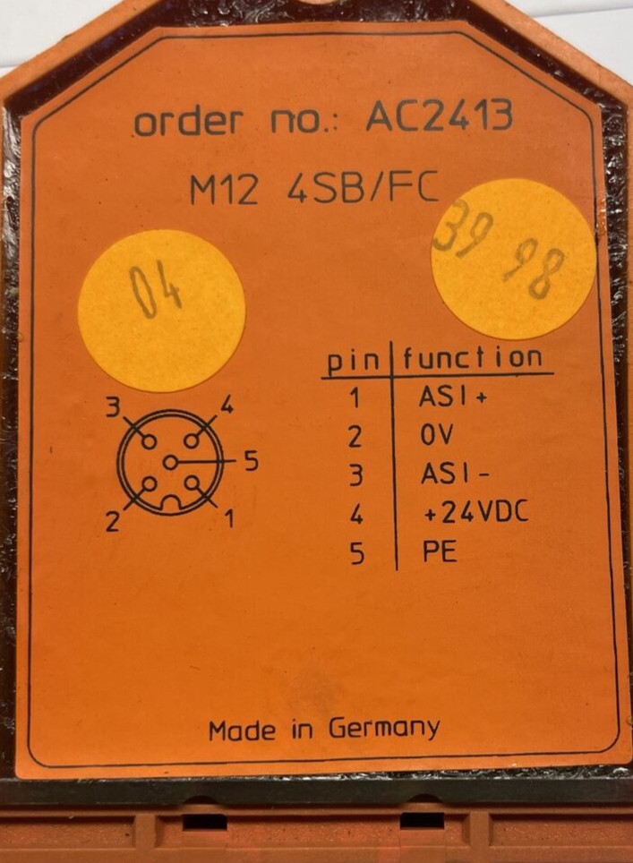 IFM AC2413 AS-Interface Compactline AC 2413