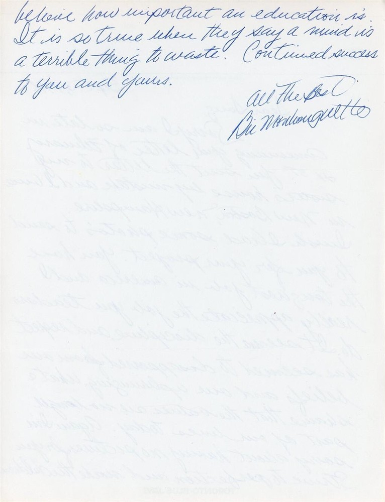 Bill Monbouquette - ALS from 1995 (Player & Coach)