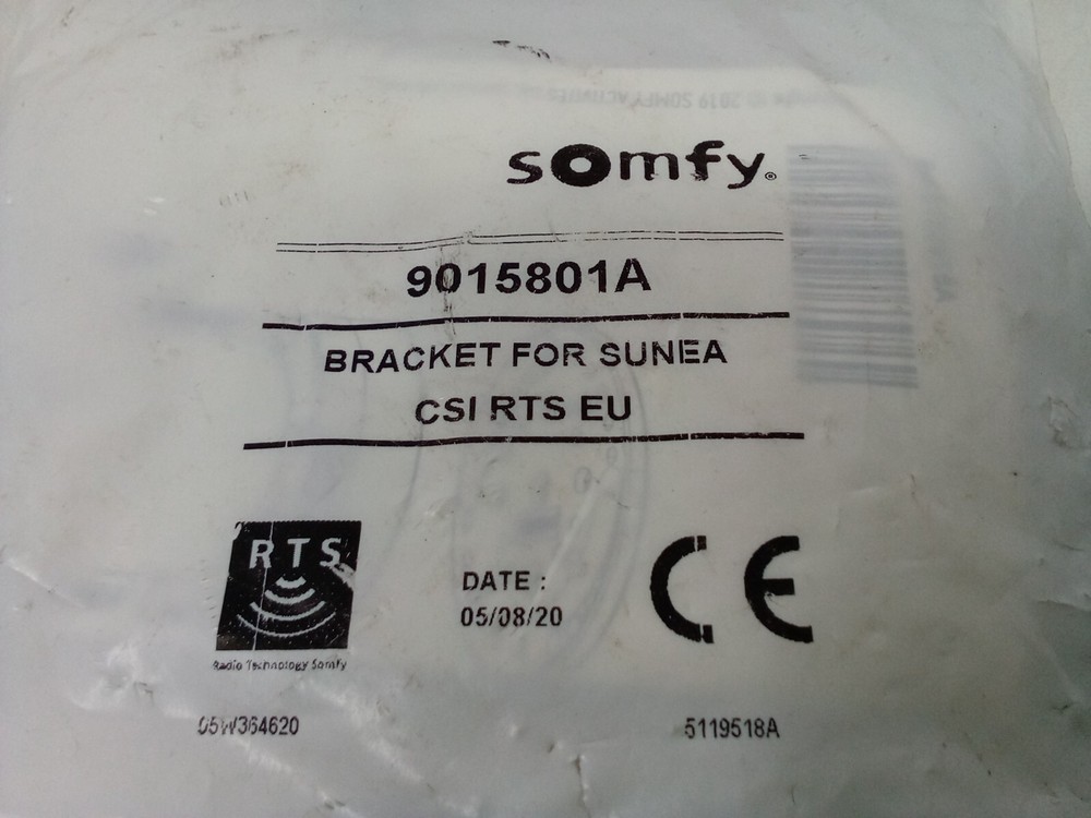 Somfy Bracket for Sunea CSI RTS EU9015801