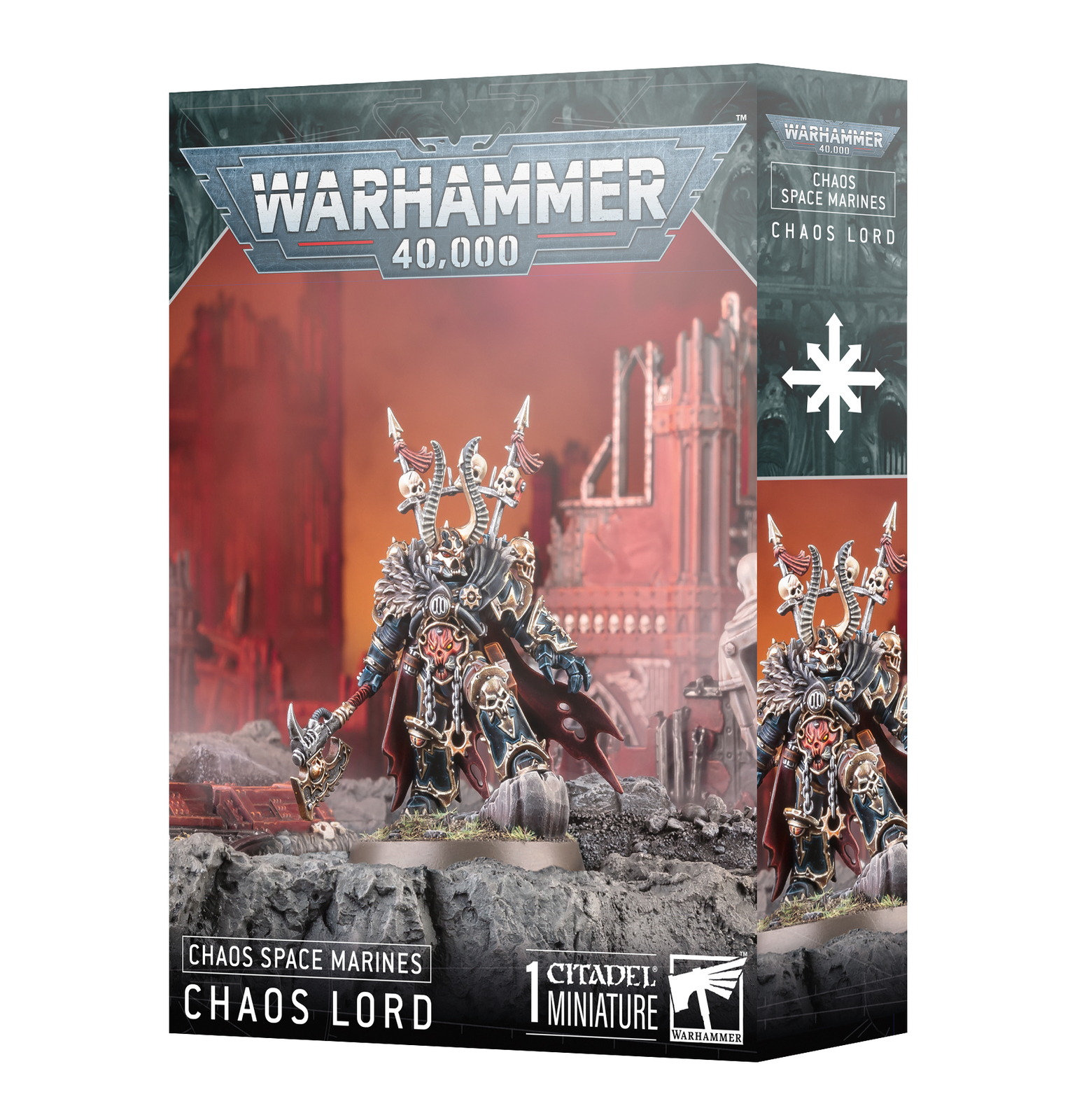 2024 ver. Chaos Space Marines: Chaos Lord Warhammer 40K PRESALE 11/9