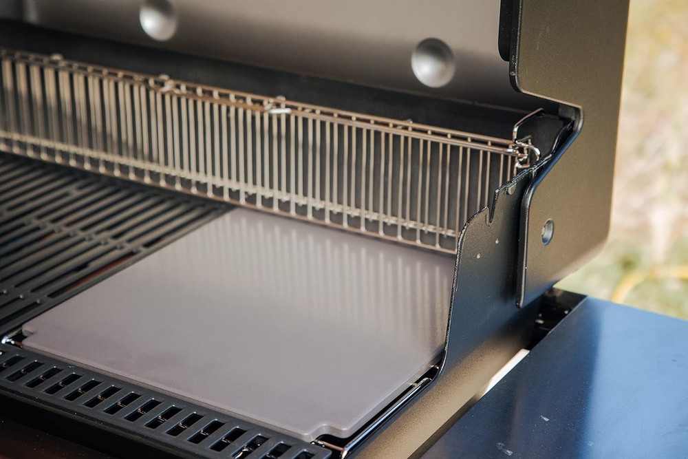 Weber Crafted Glazed Baking Stone Pizza Grilling Stones Cordierite Rectangular